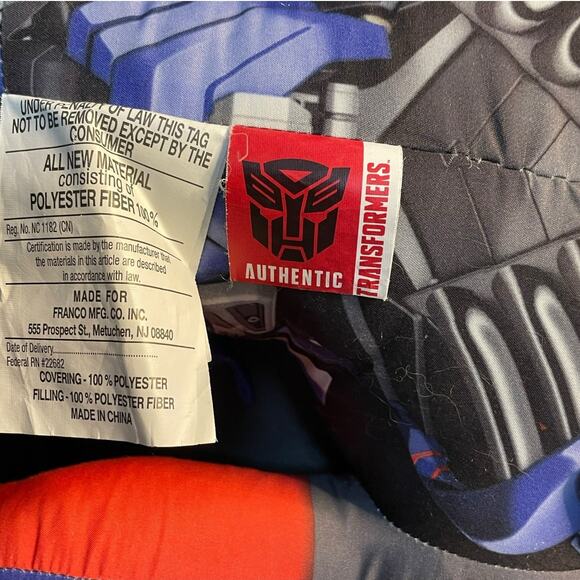 Transformers Optimus Prime Plush Doll Figure Hasbro 2014 Paramount Decor 23" - Picture 7 of 11